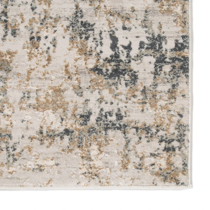 Jaipur Living Arvo Abstract White/ Dark Gray Area Rug (4 X6 )