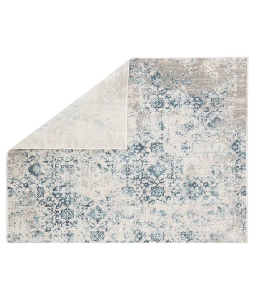Jaipur Living Siena Damask Blue/ Ivory Area Rug (5X7'6")