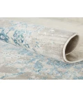 Jaipur Living Siena Damask Blue/ Ivory Area Rug (5X7'6")