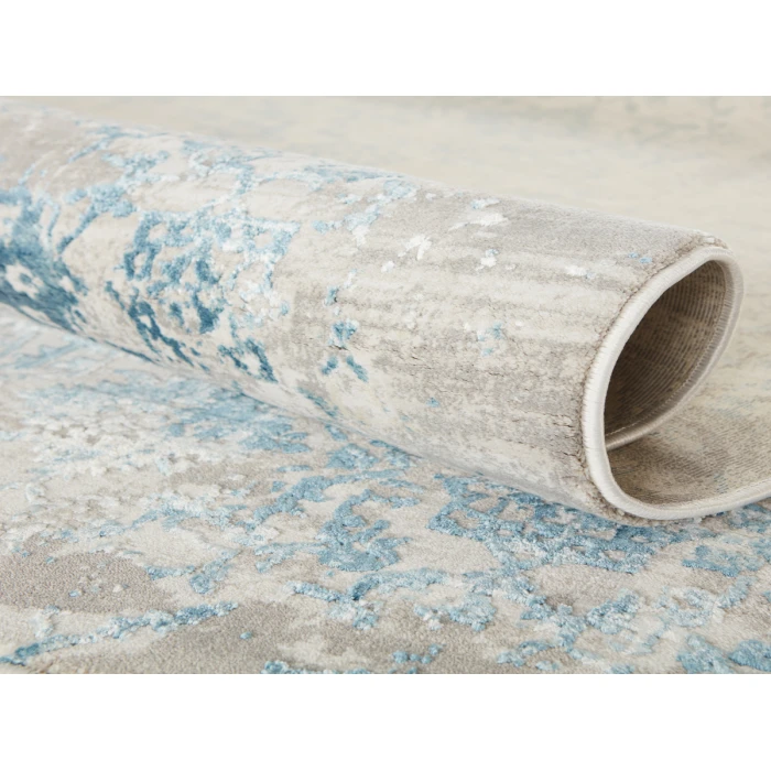Jaipur Living Siena Damask Blue/ Ivory Area Rug (8'10"X11'9")