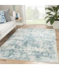 Jaipur Living Eero Abstract Blue/ Ivory Area Rug (3'11"X5'11")