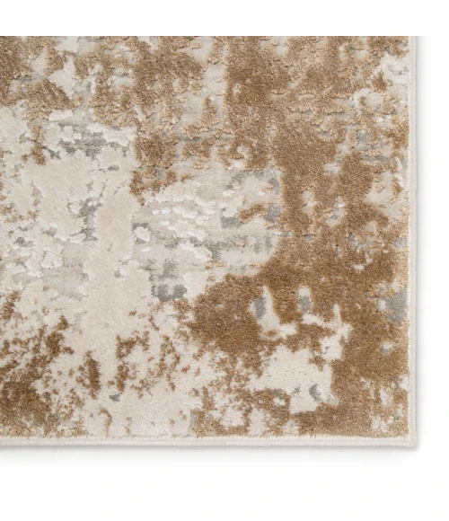 Jaipur Living Resa Abstract Gray/ Gold Area Rug 11'10"X14'