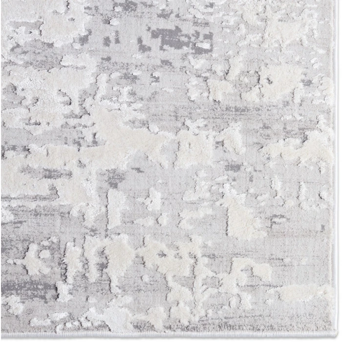 Jaipur Living Resa Abstract Gray/ Gold Area Rug 6'7"X9'6"