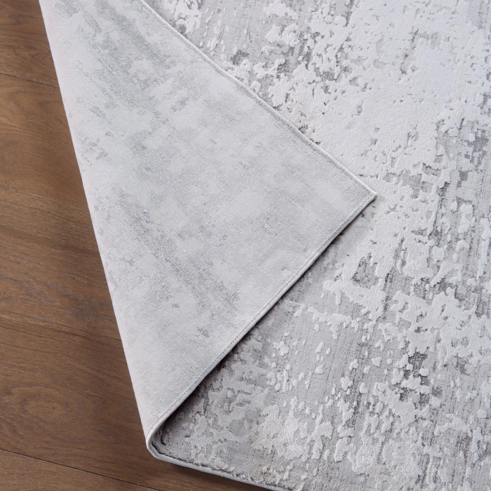 Jaipur Living Resa Abstract Gray/ Gold Area Rug 6'7"X9'6"