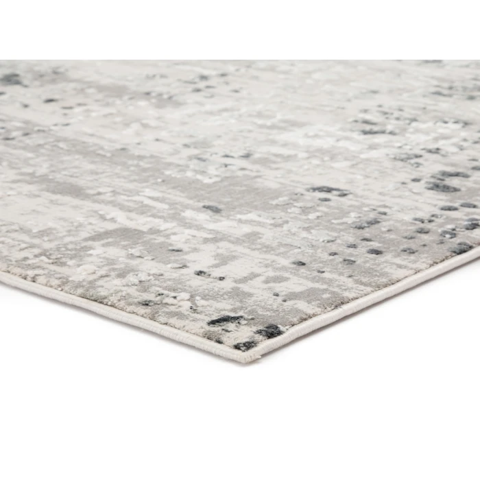 Jaipur Living Cian Abstract Gray/ Ivory Round Area Rug (5'11" RND)