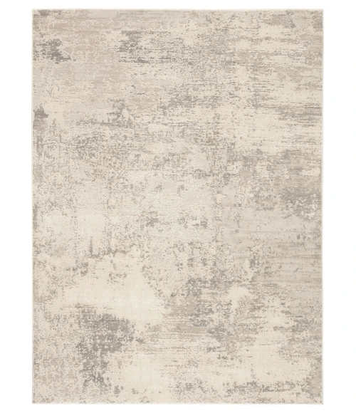 Jaipur Living Brixt Abstract Gray/ Ivory Round Area Rug (5'11" RND)