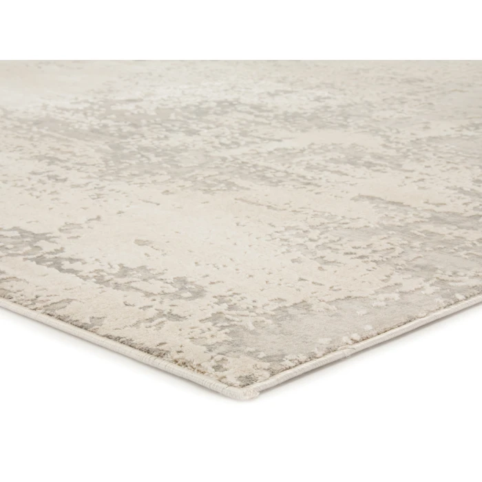Jaipur Living Brixt Abstract Gray/ Ivory Round Area Rug (5'11" RND)