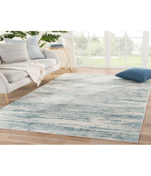 Jaipur Living Heaston Abstract Blue/ Ivory Area Rug (3'11"X5'11")
