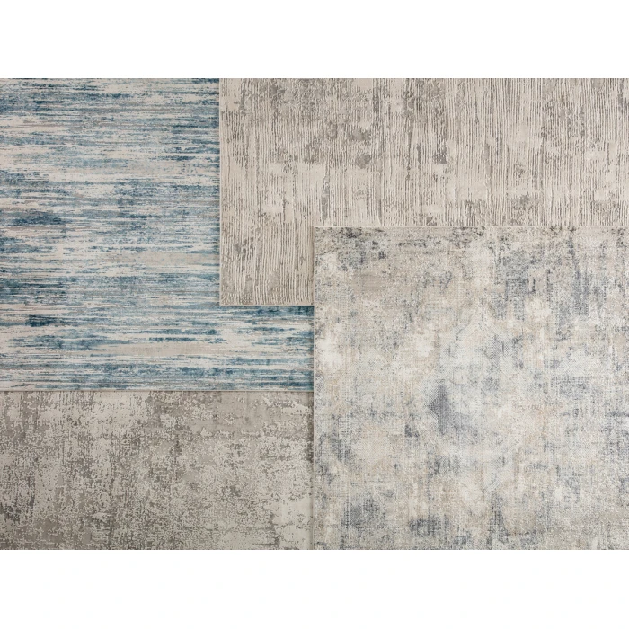 Jaipur Living Heaston Abstract Blue/ Ivory Area Rug (8'10"X11'9")