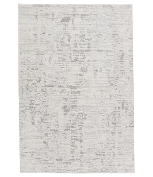 Jaipur Living Jovie Abstract Ivory/ Gray Area Rug 6'7"X9'6"
