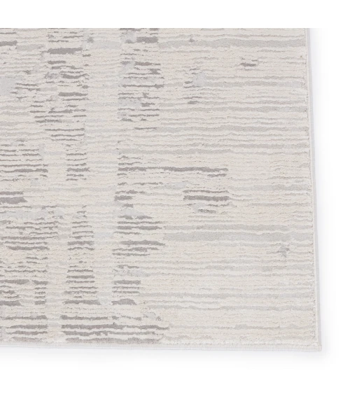 Jaipur Living Jovie Abstract Ivory/ Gray Area Rug 6'7"X9'6"