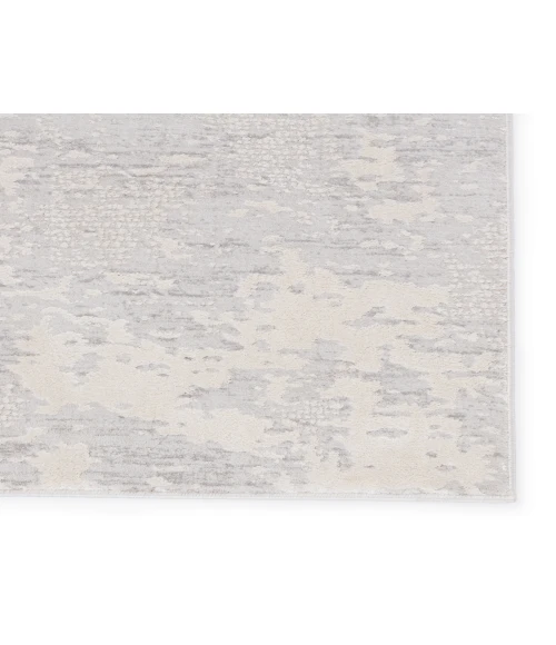 Jaipur Living Alcina Abstract Light Gray/ Cream Area Rug (10'2"X14')