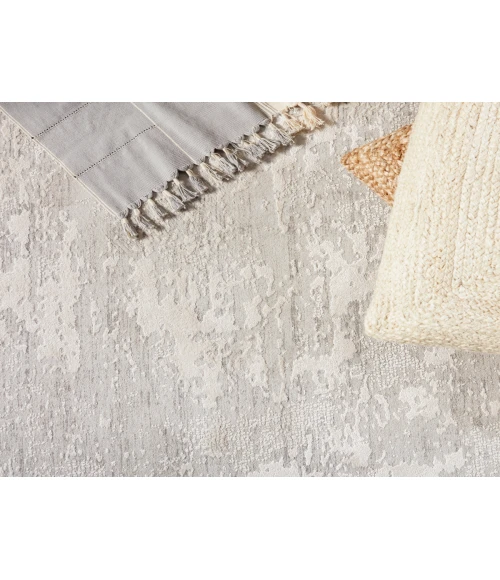 Jaipur Living Alcina Abstract Light Gray/ Cream Area Rug (10'2"X14')
