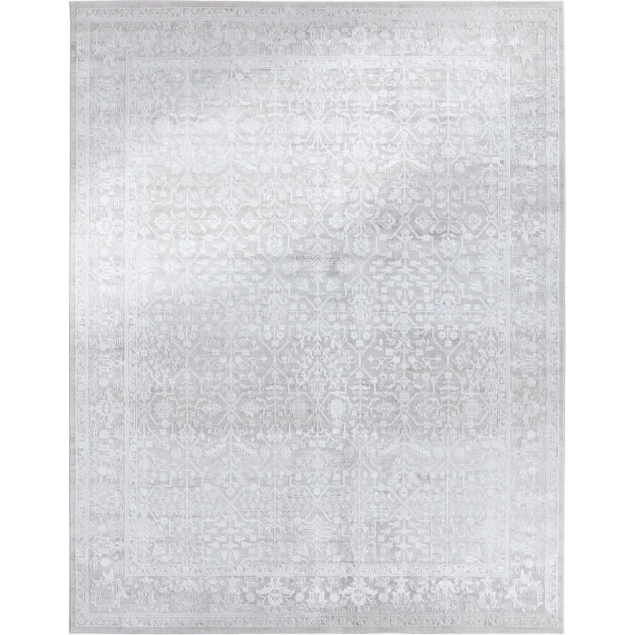 Jaipur Living Riella Floral Light Gray/ Cream Area Rug (9'2"X11'9")