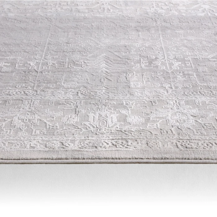 Jaipur Living Riella Floral Light Gray/ Cream Area Rug (9'2"X11'9")