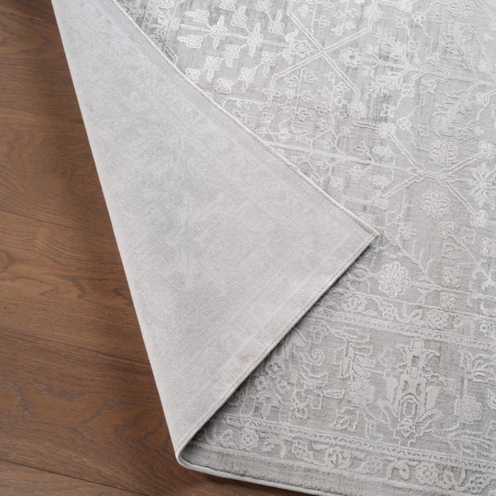 Jaipur Living Riella Floral Light Gray/ Cream Area Rug (9'2"X11'9")
