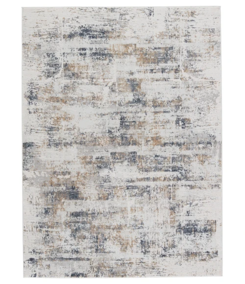 Jaipur Living Gesine Abstract Light Gray/ Gold Area Rug (3'11"X5'11")