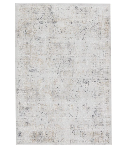 Jaipur Living Vida Abstract Light Gray/ Gold Area Rug (8'X10')