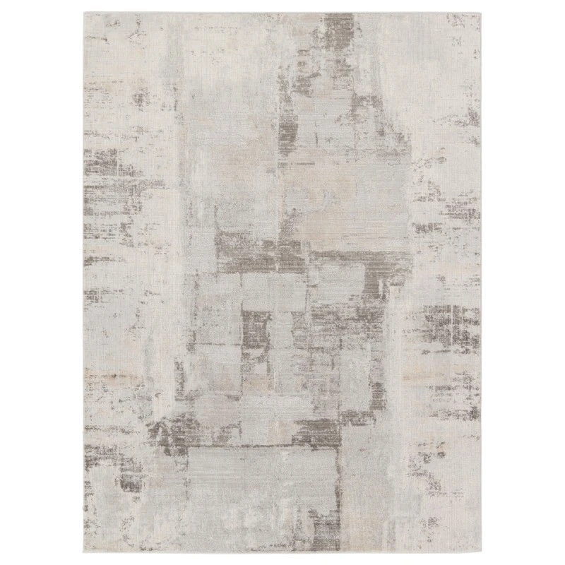 Jaipur Living Proto Abstract Cream/ Taupe Area Rug 3'11"X5'11"