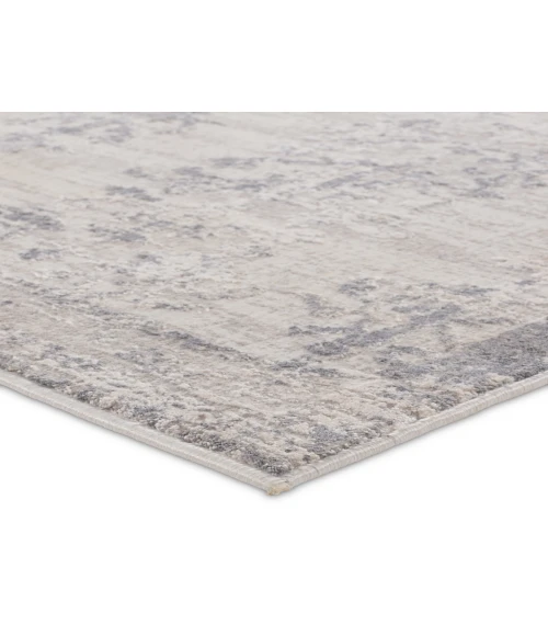 Jaipur Living Fortier Floral Silver/Slate Area Rug 3'11"X5'11"