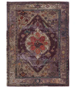 Jaipur Living Citrine Raisa CIT10 Purple Gray 5 ft. X 8 ft. Rectangle Rug