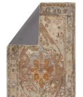 Jaipur Living Raisa Handmade Medallion Taupe/ Gold Area Rug (9'X12')