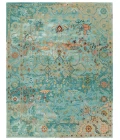 Jaipur Living Cristobol Handmade Medallion Turquoise/ Pink Area Rug (5'X8')