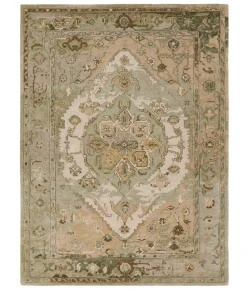 Jaipur Living Citrine Raisa CIT21 Green - Taupe 8 ft. X 10 ft. Rectangle Rug