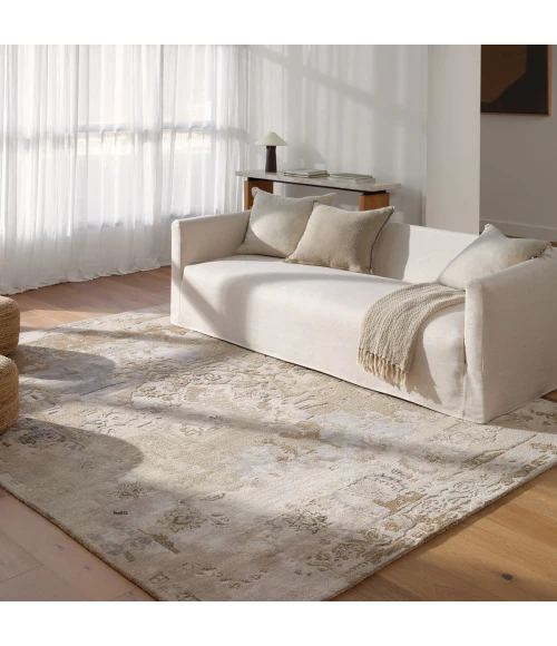 Jaipurliving Citrine Tanbeige Cit22 9 Ft. X 12 Ft. Rect. Rug