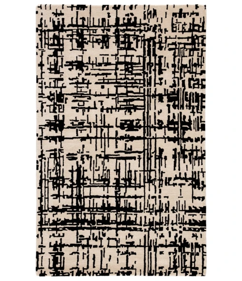 Jaipur Living Pals Handmade Trellis Cream/ Black Area Rug (9'X12')