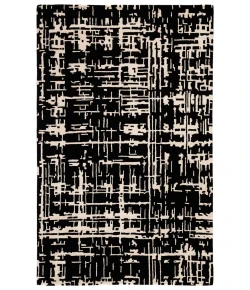 Jaipur Living Clayton Pals CLN16 Black/Cream 5 ft. X 8 ft. Rectangle Rug