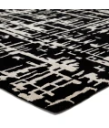 Jaipur Living Pals Handmade Trellis Black/ Cream Area Rug (2'X3')