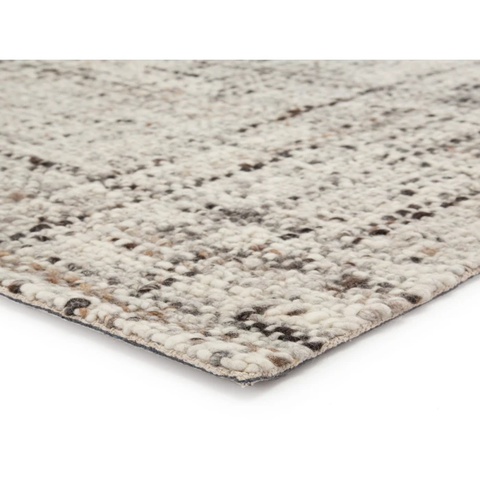Jaipur Living Season Handmade Solid Gray/ Ivory Runner Rug 3'X12'
