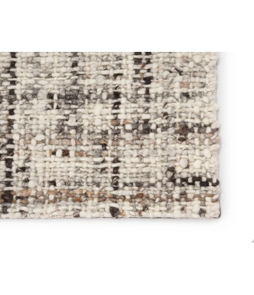 Jaipur Living Season Handmade Solid Gray/ Ivory Area Rug (5'X8')