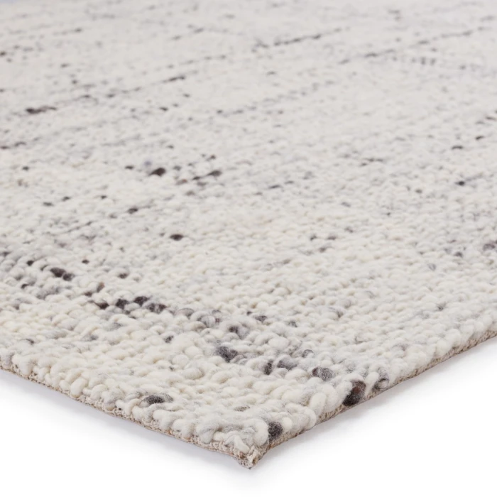 Jaipur Living Season Handmade Solid Ivory/ Gray Runner Rug 3'X12'