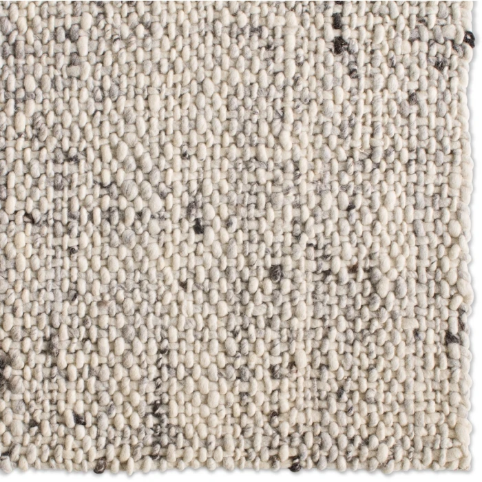 Jaipur Living Season Handmade Solid Ivory/ Gray Runner Rug 3'X12'