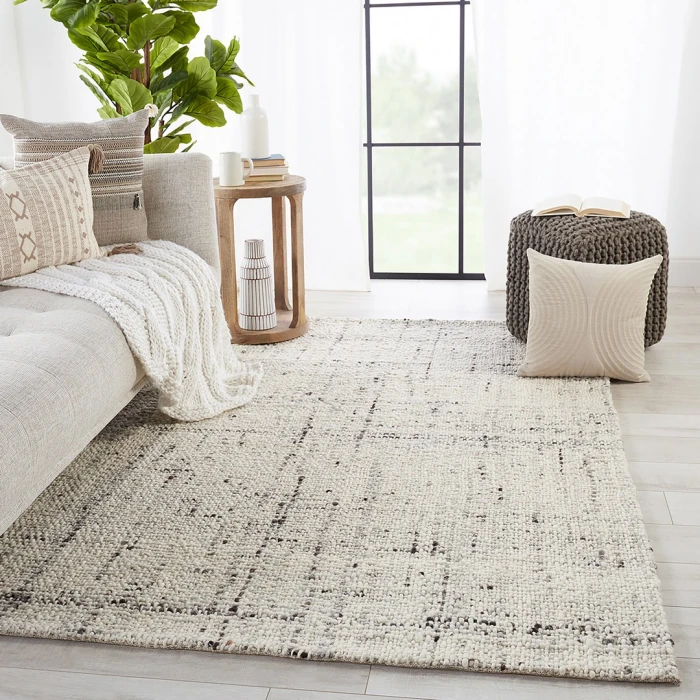 Jaipur Living Season Hand Woven Solids/Textures Ivory / White/Gray Runner (3'X9' RNR)