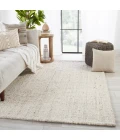Jaipur Living Season Handmade Solid Cream/ Tan Area Rug (5'X8')