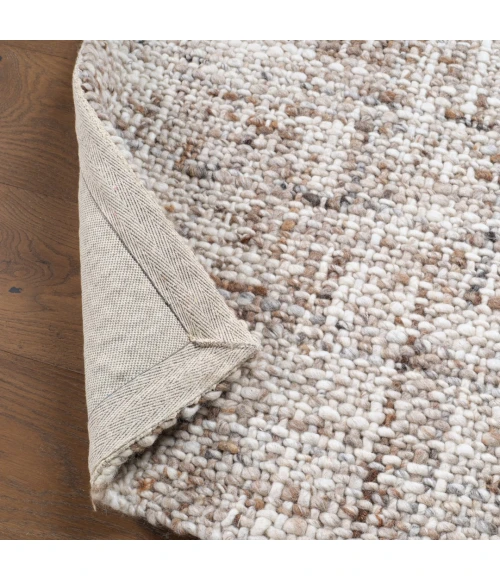 Jaipur Living Season CMB06 Handwoven Solid Tan/White Area Rug (13'X18')