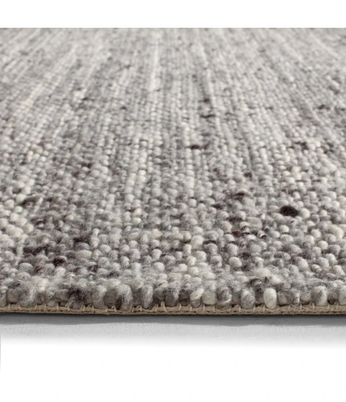 Jaipur Living Season Handwoven Solids/Textures Gray Runner Rug (3'X12' RNR)