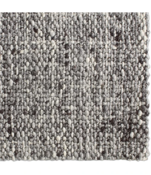 Jaipur Living Season Handwoven Solids/Textures Gray Runner Rug (3'X12' RNR)