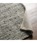 Jaipur Living Season Handwoven Solids/Textures Gray Runner Rug (3'X12' RNR)