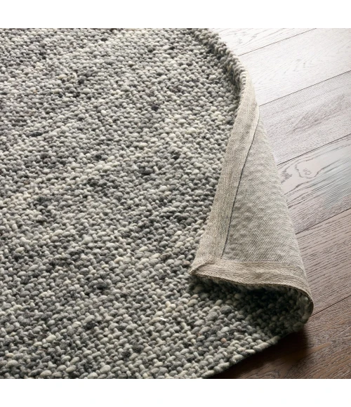 Jaipur Living Season Handwoven Solids/Textures Gray Runner Rug (3'X12' RNR)