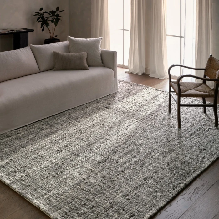 Jaipur Living Season Handwoven Solids/Textures Gray Area Rug (8'6"X11'6")