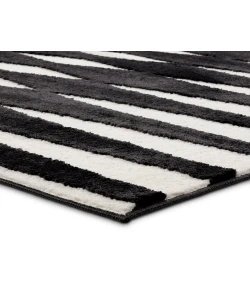 Jaipur Living Calix By Nikki Chu Apyre CNU01 Black - White 5 ft. X 7 ft. Rectangle Rug