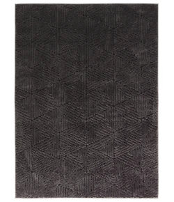 Jaipur Living Calix By Nikki Chu Ziazan CNU04 Black - Black 5 ft. X 7 ft. Rectangle Rug
