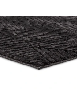 Jaipur Living Calix By Nikki Chu Ziazan CNU04 Black - Black 5 ft. X 7 ft. Rectangle Rug