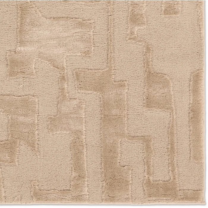 Nikki Chu Calix By Nikki Chu Natural (Tan / Beige / Taupe) Cnu05 6 Ft. 7 In. X 9 Ft. 6 In. Rect. Rug