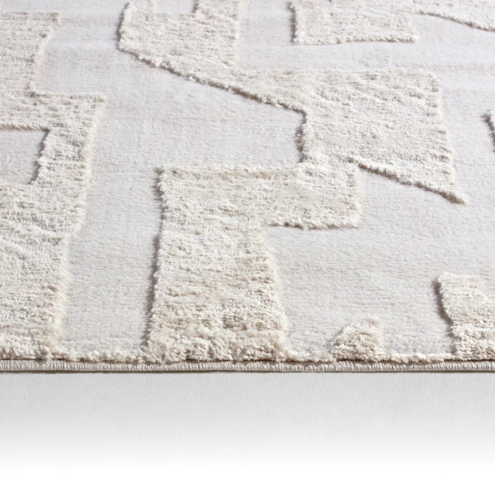 Nikki Chu Calix By Nikki Chu White Cnu06 2 Ft. 7 In. X 10 Ft. Rect. Rug