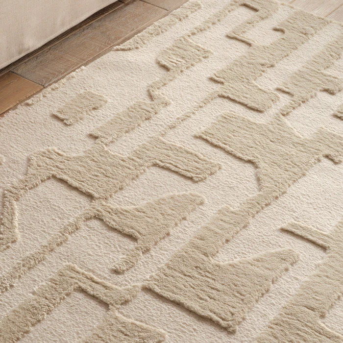 Nikki Chu Calix By Nikki Chu White Cnu06 2 Ft. 7 In. X 10 Ft. Rect. Rug